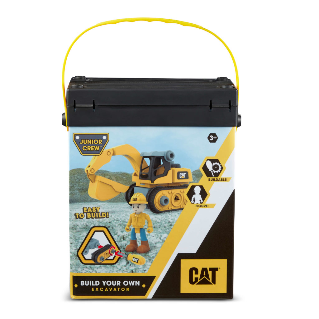 cat machine maker junior operator building set