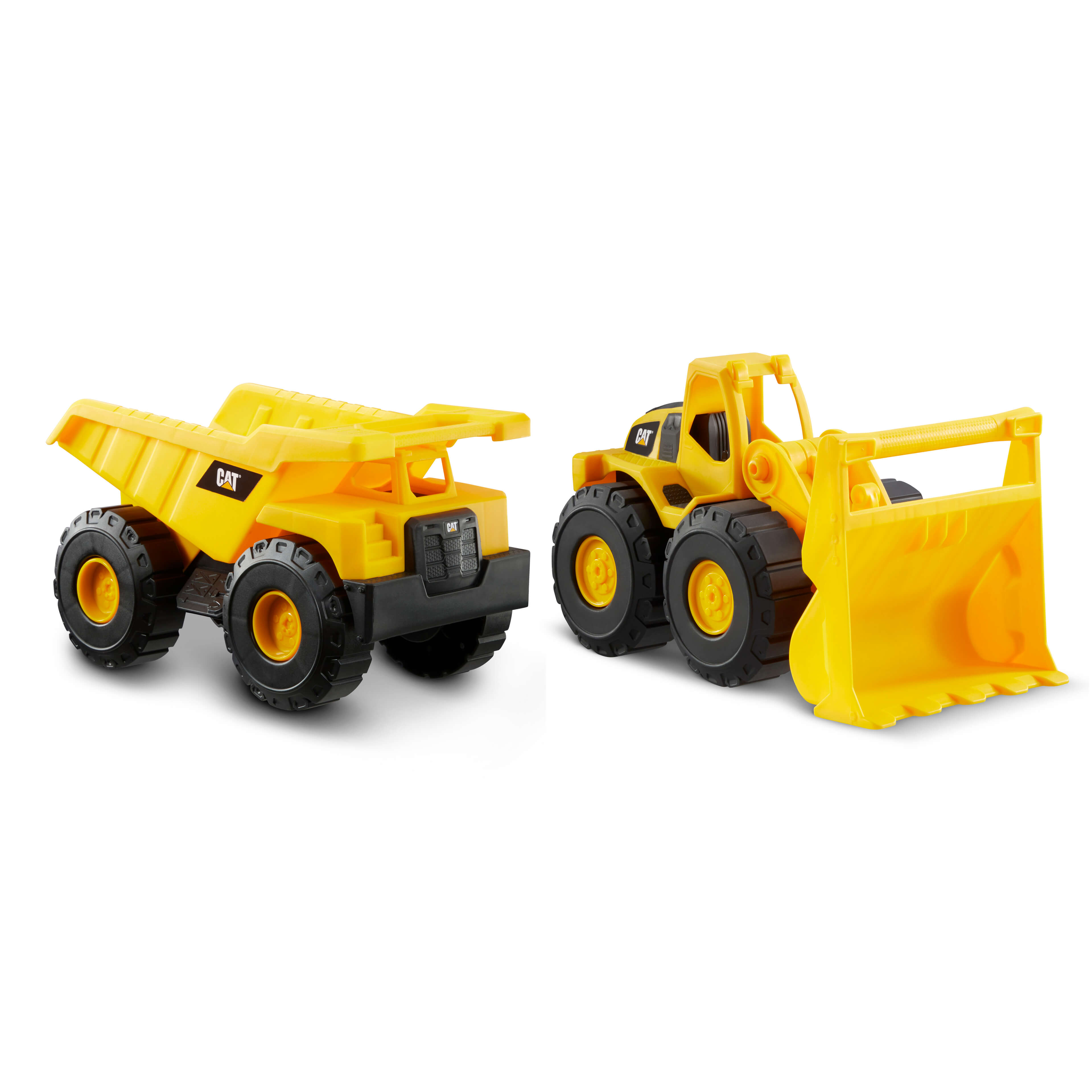 Cat Tough Rigs 2 Pack Dump Truck Wheel Loader CAT