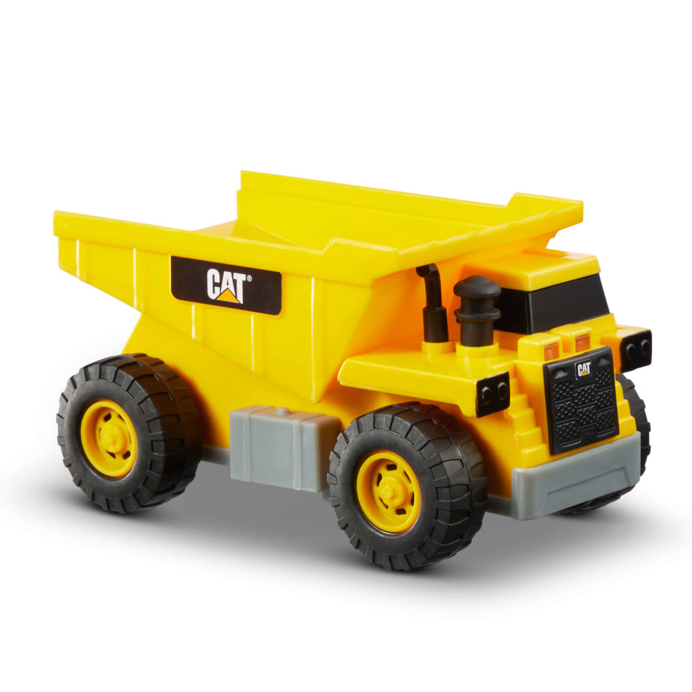cat take apart dump truck
