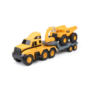 Cat® Heavy Mover Flatbed Truck with Dump Truck
