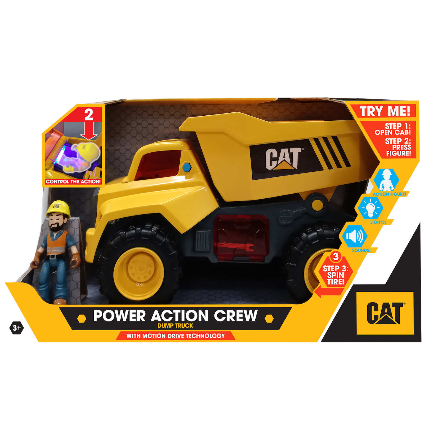 Cat Power Action Crew Dump Truck