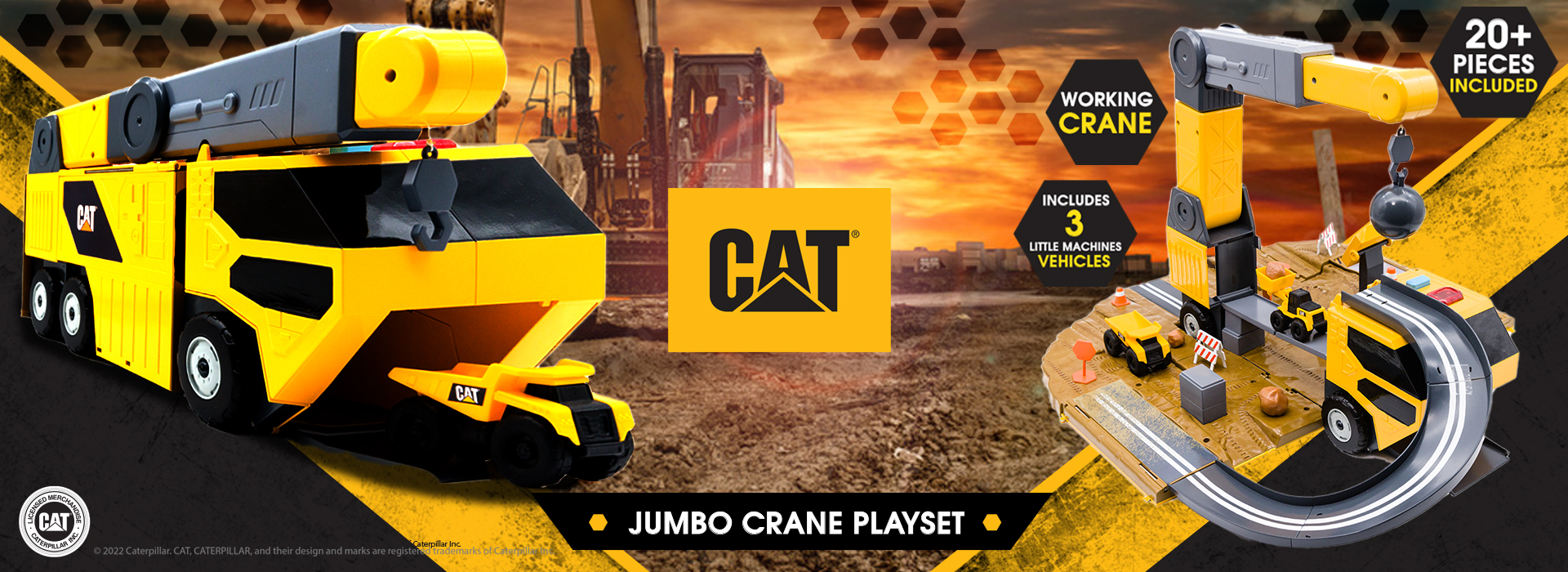 CAT Crane set 83333 web banner
